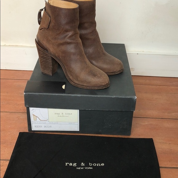 Rag and Bone distressed Kerr boot - Picture 7 of 8